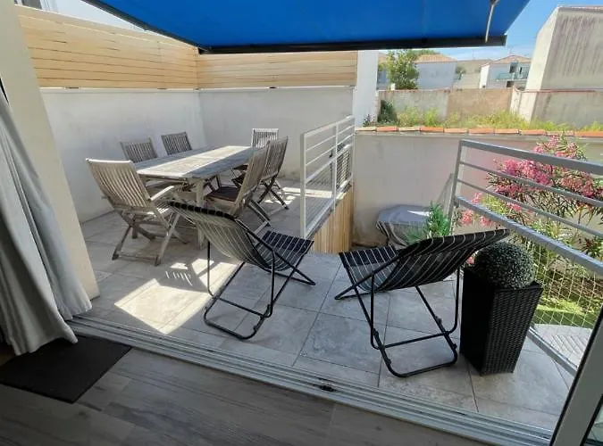 Ideal Famille, Maison Neuve Climatisee A 7 Mn A Pieds Plage Minimes